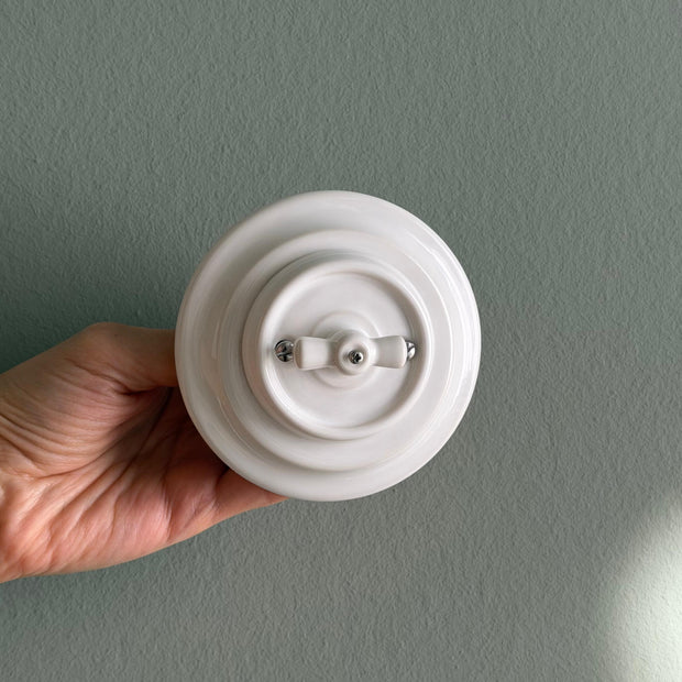 porcelain light switch