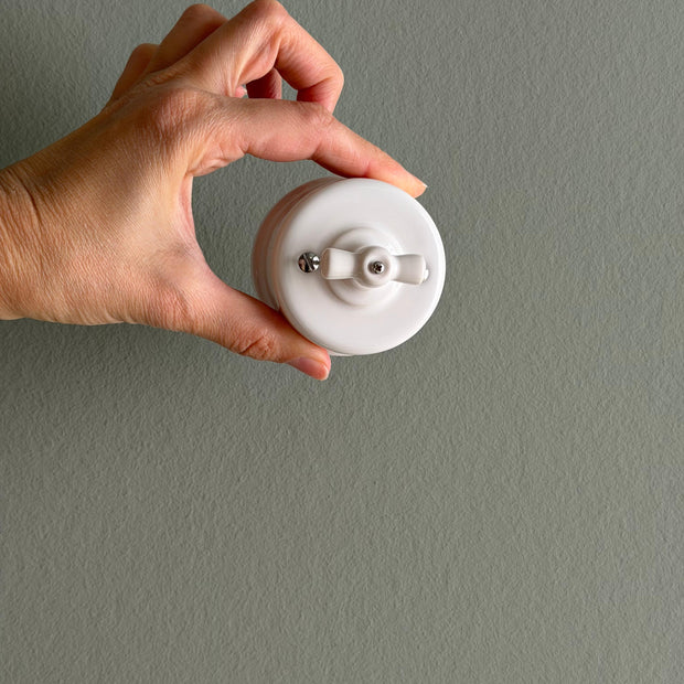 porcelain light switch