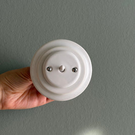 porcelain light switch