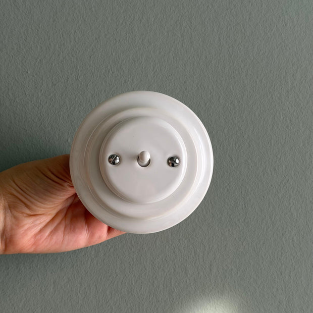 porcelain light switch