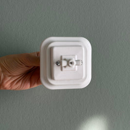 porcelain  light switch