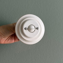porcelain light switch