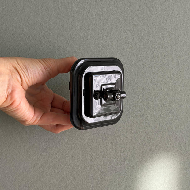 porcelain light switch