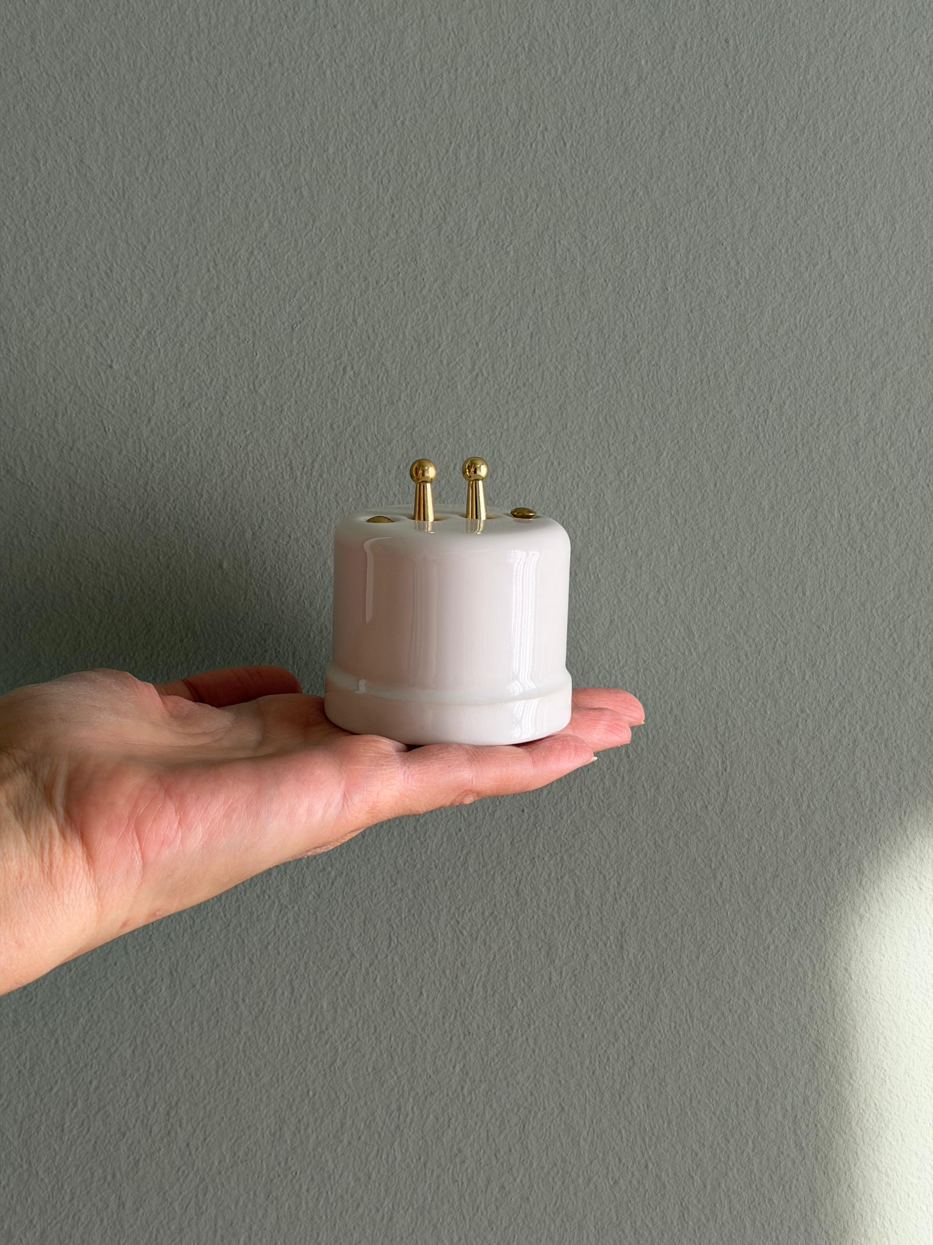 porcelain light switch